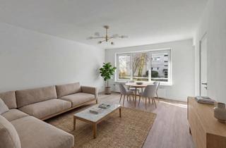 Wohnung kaufen in 22339 Hummelsbüttel, Sanierte 2-Zimmer-Wohnung mit sonniger Loggia