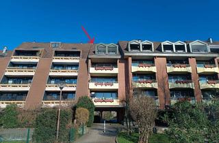 Wohnung kaufen in 45468 Mitte, Toller Grundriss mit sonniger Loggie und schönem Blick auf den Mülheimer Rathausturm