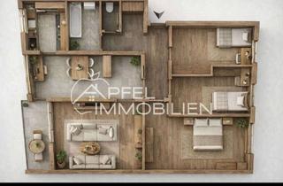 Wohnung kaufen in 72555 Metzingen, Wohnen mit Fernblick - Gepflegte 4,5-Zimmer-Eigentumswohnung in ruhiger Lage