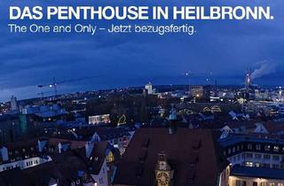 Penthouse kaufen in 74072 Heilbronn, Das Penthouse in Heilbronn. The One and Only – Jetzt bezugsfertig.