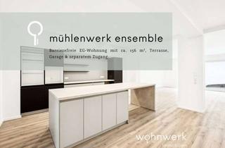 Wohnung kaufen in 78234 Engen, Mühlenwerk Ensemble – Barrierefreie EG-Wohnung mit ca. 156 m², Terrasse, Garage & separatem Zugang