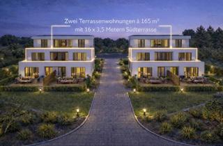 Wohnung kaufen in Krockhausstraße 11, 44797 Stiepel, Großzügige Terrassenwohnung mit 16 x 3,5 m Südterrasse & Loggia | Ruhrtal Terrassen | Bochum-Stiepel