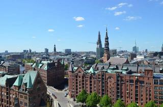 Wohnung mieten in 20457 HafenCity, Wohnen über den Dächern Hamburgs - 2-Zimmer-Wohnung im 12. Obergeschoss mit spektakulären Weitblicke