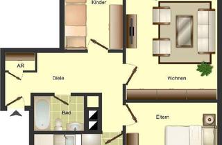 Wohnung mieten in Kattowitzer Straße, 57223 Kreuztal, Schöne 3 Zimmer Wohnung mit Balkon