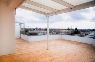 Penthouse mieten in 94469 Deggendorf, Penthouse mit spektakulärem Stadtblick & 40 m² Dachterrasse – frisch saniert, 7. OG mit Aufzug
