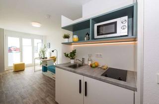 Wohnung mieten in Melatengürtel 123, 50825 Ehrenfeld, Voll möbliertes Studentenpartment mit Balkon, Duschbad und Küche in bester Lage in Ehrenfeld.