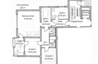 Wohnung mieten in In Der Knackenau 13, 82031 Grünwald, Geräumige 3,5-Zimmer-Wohnung mit Garage in Grünwald