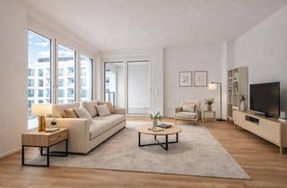 Wohnung mieten in 70173 Mitte, LUXUS 2-Zi-NEUBAU-Whg. - 2. OG – ca. 60m² - Balkon – TG STELLPLATZ, ab 01.04.2026
