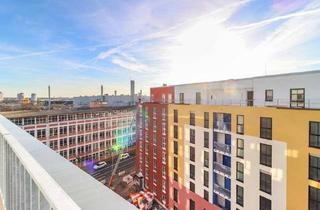 Penthouse mieten in Mathilde-Maier-Str. 15, 60326 Gallus, Stilvolles Penthouse mit sonniger Dachterrasse: Großzügiges Wohnen über den Dächern