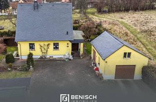 Haus kaufen in 01561 Priestewitz, Wo Ihre Leidenschaft Raum findet: Gepflegtes Familienidyll mit beeindruckender Halle für Visionäre