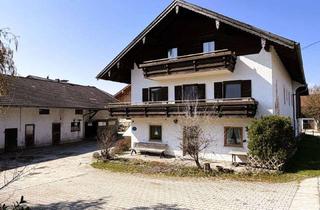 Bauernhaus kaufen in 83119 Obing, Historischer Bauernhof mit großem Grundstück und vielseitigem Nutzungspotenzial in Großbergham