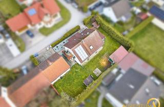 Haus kaufen in 93354 Biburg, Flexibles Zweifamilienhaus mit großem Grundstück und Nebengebäude in ruhiger Lage von Biburg