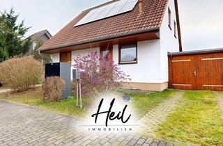 Einfamilienhaus kaufen in 04683 Naunhof, Freistehendes Einfamilienhaus mit unverbauten Feldblick l moderne Wärmepumpe I PV-Anlage