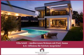 Villa kaufen in 15566 Schöneiche, Villa Soleil – mediterranes Wohnen mit Pool, Spa & A+ Effizienz für höchste Ansprüche!