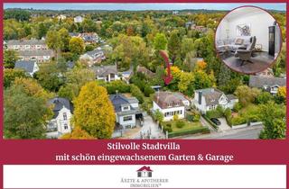 Villa kaufen in 23611 Bad Schwartau, Stilvolle Stadtvilla mit schön eingewachsenem Garten und Garage
