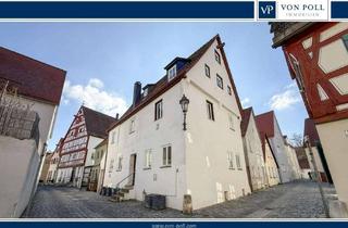 Haus kaufen in 86720 Nördlingen, Denkmalgeschütztes sanierungsbedürftiges EFH in der Altstadt Nördlingen