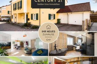 Doppelhaushälfte kaufen in 85640 Putzbrunn, DHH MIT ENERGIEEFFIZIENZKLASSE B, MEDITERRANEM FLAIR, WELLNESS, SAUNA & FITNESSSTUDIO