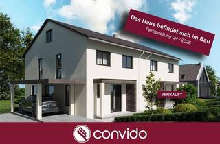 Doppelhaushälfte kaufen in 45289 Burgaltendorf, FELDBLICK | Attraktive Neubau-Doppelhaushälfte mit großem Grundstück in Essen-Burgaltendorf