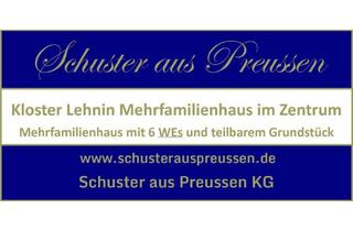 Anlageobjekt in 14797 Kloster Lehnin, Schuster aus Preussen - Mehrfamilienhaus 6 WEs - Anlage und Investobekt in Kloster Lehnin - teilbar
