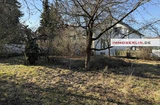 Grundstück zu kaufen in Schloßpark Pankow, 13156 Niederschönhausen, IMMOBERLIN.DE - Baugrundstück in sehr attraktiver Lage nahe Schlosspark Pankow