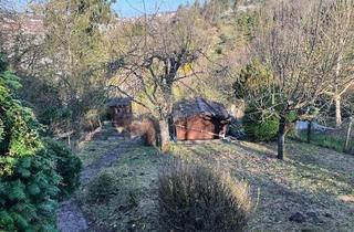 Grundstück zu kaufen in 73732 Esslingen, Esslingen-Hegensberg: Wunderschönes Gartengrundstück mit zwei Hütten
