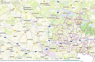Grundstück zu kaufen in Ratzener Straße, 02977 Hoyerswerda, Baugrundstück für Einfamilienhaus in zentrumsnaher Lage der Neustadt von Hoyerswerda
