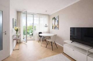 Immobilie mieten in Robert-Bosch-Straße 14, 64293 Darmstadt, Exklusives Business-Apartment - Voll möbliert mit Süd-Balkon & in Top-Lage