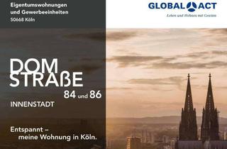 Gewerbeimmobilie kaufen in Domstraße 84, 50668 Altstadt-Nord, Kapitalanlage mit ca. 5 % Rendite! Vermietete Gewerbeeinheit in der Kölner-Innenstadt! GEW 19