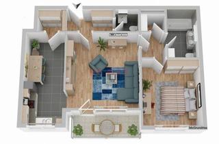 Wohnung kaufen in 67105 Schifferstadt, Achtung Kapitanleger ca. Rendite 5,3%, renovierte Wohnung in Zentrumsnähe von Schifferstadt mit eigenem Stellplatz!