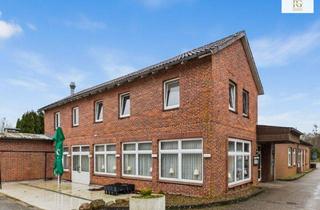 Gewerbeimmobilie kaufen in 21745 Hemmoor, Beliebtes attraktives Restaurant im Stadtkern von Hemmoor mit Kegelbahn, großen Saal mit ca. 300 Sitzplätzen,Bühne, Gäste Zimmer, Außenterrasse