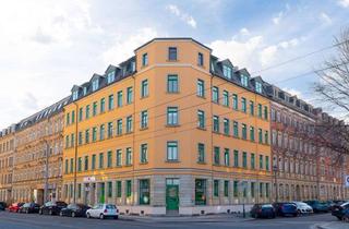 Wohnung kaufen in 01159 Friedrichstadt, Bezugsfrei! 3-Raum-Maisonette in zentraler Stadtlage! Sanierter Altbau mit Lift, Gäste-WC.