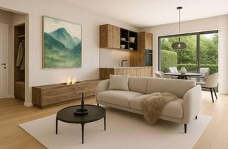 Wohnung kaufen in 83700 Rottach-Egern, Exklusives Wohnen im Erdgeschoss: Moderne Neubauwohnung mit sonnigem Gartenanteil