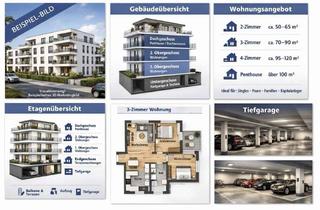 Penthouse kaufen in 56410 Montabaur, Exklusive Neubauwohnungen in Top-Lage von Montabaur – moderne Grundrisse, Tiefgarage & Penthouse
