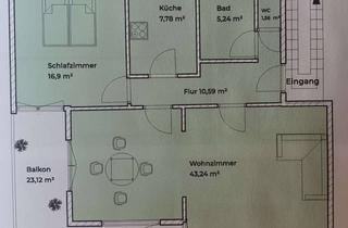 Wohnung mieten in Kreutzacker, 35041 Marburg, Gepflegte 3-Zimmer Wohnung im 2. OG mit Balkon in Marburg