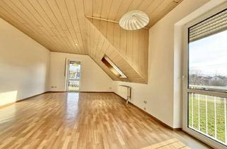 Wohnung mieten in 93107 Thalmassing, 3‑Zimmer‑Dachgeschosswohnung mit viel Tageslicht – Thalmassing