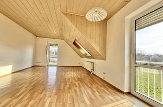Wohnung mieten in 93107 Thalmassing, 3‑Zimmer‑Dachgeschosswohnung mit viel Tageslicht – Thalmassing