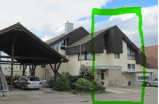Wohnung mieten in An Der Ziegelei 22, 76476 Bischweier, Großzügige Doppelhaushälfte mit Murgblick, 2 Balkonen & Garten