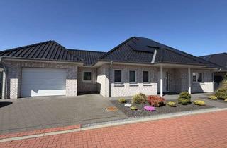 Haus kaufen in 49770 Herzlake, Repräsentativer Walmdachbungalow mit Wintergarten und Garage in erstklassiger Wohnlage an der Hase!