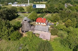 Haus kaufen in 18337 Marlow, Ein Anwesen mit Geschichte – Wohnhaus, Nebengebäude und Windmühle auf großzügigem Areal