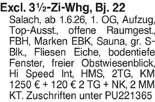 Wohnung mieten in 73084 Salach, Excl. 3,5 Zi.-Whg., Bj. 22