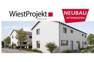 Doppelhaushälfte kaufen in Römerstrasse 47 C, 89264 Weißenhorn, Weissenhorn-Attenhofen - NEUBAU Attenhofen: 1 moderne Doppelhaushälfte mit Keller+Garage+Stellplatz, Provisionsfrei