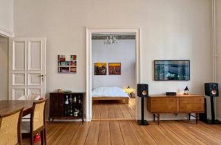 Wohnung kaufen in Chamissoplatz, 10965 Berlin, Berlin - Sanierte 3-Zimmer-Altbauwohnung mit Balkon im Bergmannkiez - unvermietet und provisionsfrei.