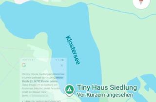 Haus kaufen in 14797 Kloster Lehnin, Kloster Lehnin - Tinyhouse in Lehnin am Netzner-See