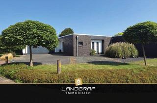 Haus kaufen in 27243 Harpstedt, Harpstedt - Exklusiver Lebensraum! Design trifft Großartigkeit - moderner Bungalow mit separaten Rückzugsorten für mehrere Generationen.