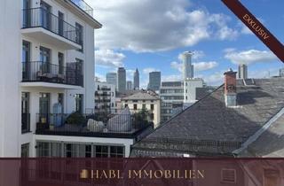 Wohnung kaufen in 60329 Bahnhofsviertel, Habl Immobilien - Großzügig wohnen im Altbau auf zwei Ebenen, nahe Mainufer