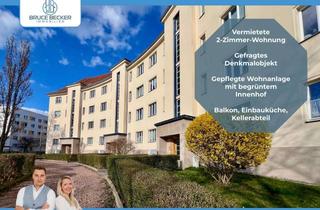 Wohnung kaufen in 01277 Tolkewitz/Seidnitz-Nord, Kapitalanlage in DD-Seidnitz! Vermietete 2-Zimmer-Wohnung im gefragten Denkmalobjekt