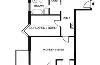 Wohnung mieten in Buzallee 44, 86911 Dießen, Helle 3-Zimmer-Wohnung mit 2 Balkonen