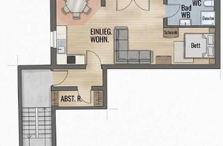 Wohnung mieten in Benedikt-Welser-Weg 14, 88487 Mietingen, Vollmöbliertes 1,5 Zimmer-Apartment