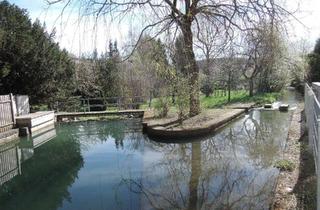 Wohnung mieten in Badstraße, 71134 Aidlingen, Helle 4ZW, Terrasse m. Blick auf die Aid, Tageslichtbad, sep. WC, TG-Stellplatz, Außenstellpl.,