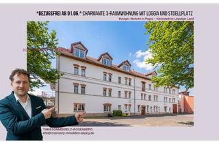 Wohnung mieten in An Der Untermühle 4b WE14, 04523 Pegau, *Bezugsfrei ab 01.06.*Gepflegte 3-Zimmer-Dachgeschosswohnung mit Loggia und Garage in Pegau